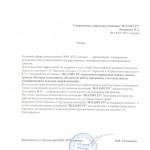 РТС-Тендер, отзыв клиента